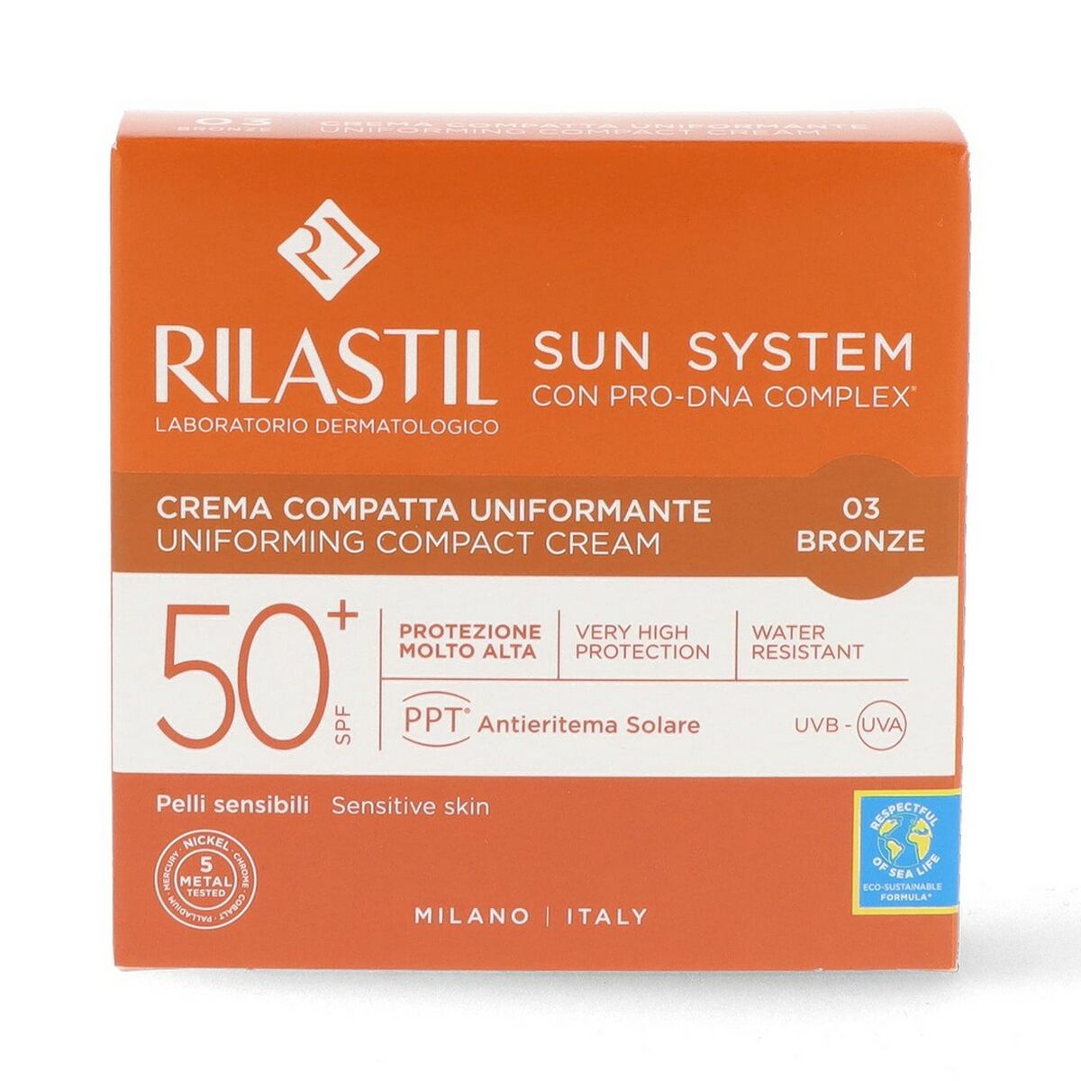 Polvos Compactos Bronceadores Rilastil Sun System Bronce 10 g